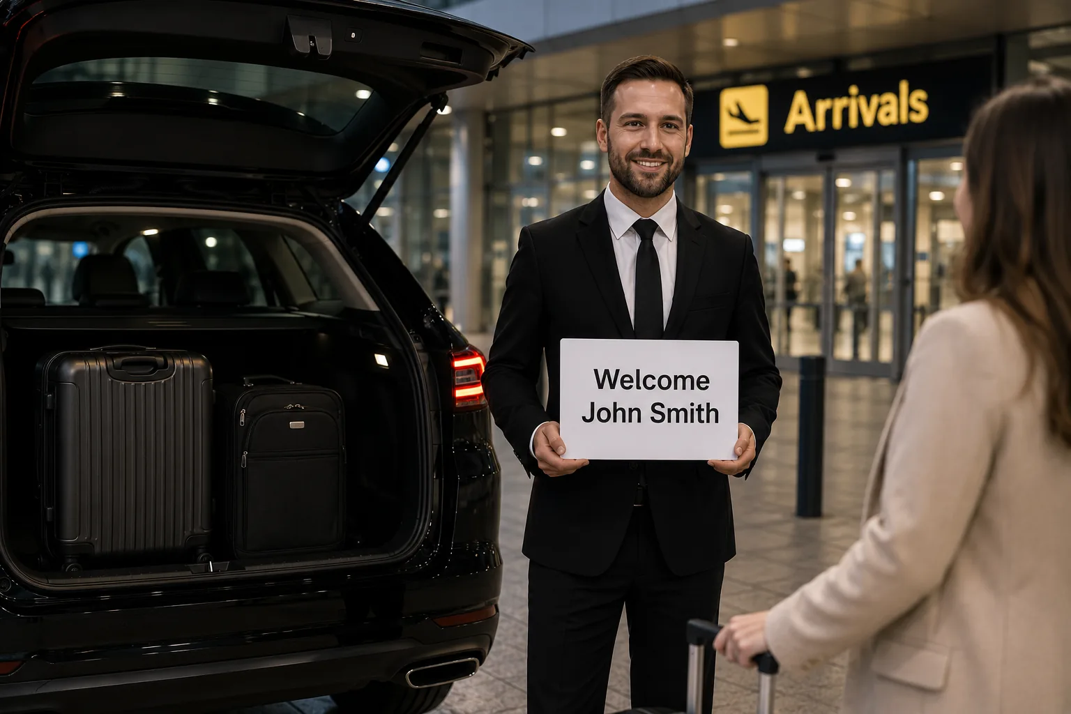 Professional meet and greet service
